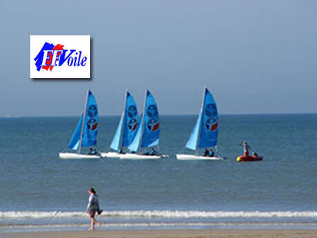 Activité et accompagnement nautique par l'École de voile du Bois-Plage La Cabane Verte