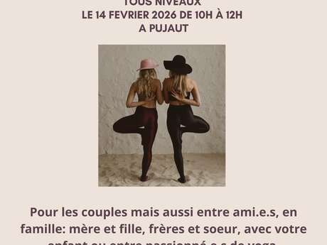 Atelier de yoga en duo
