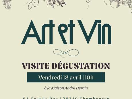 Visite-dégustation Art & Vin