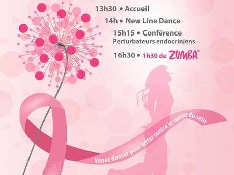 Octobre Rose - 12ème Zumba Rose au Touvet