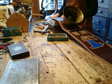 Atelier créatif : bracelet en cuir
