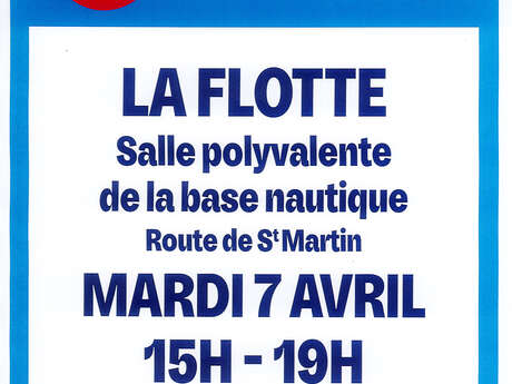 Blutspende - La Flotte en Ré