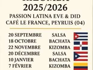 Stage Salsa/bachata/kizomba SBK