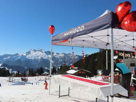 Valentine's Day on the slopes