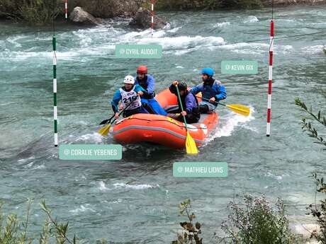 Pratique du canoë kayak