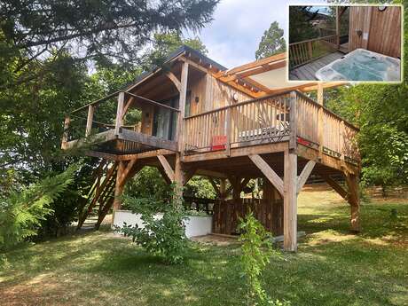 Lodges Arverne Cabane Perchée Rosmerta