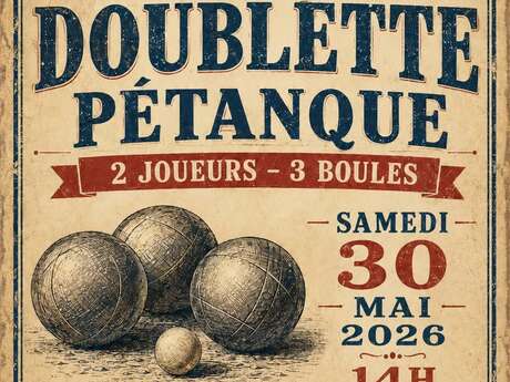 Concours de pétanque doublette