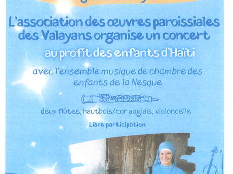 Concert de l'Harmonie Les Enfants de la Nesque (au profit des enfants d'Haïti)
