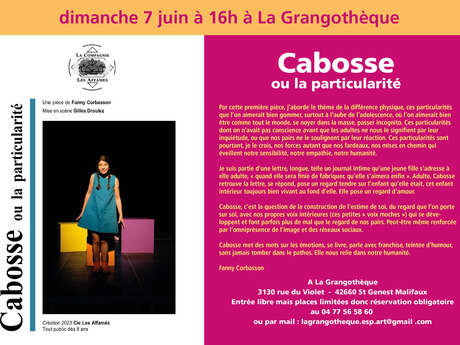 Théâtre "Cabosse"
