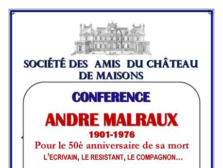 Conférence "André Malraux" - par SACM