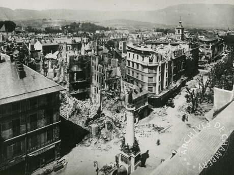 Visite guidée - Le bombardement de 1944 et la reconstruction