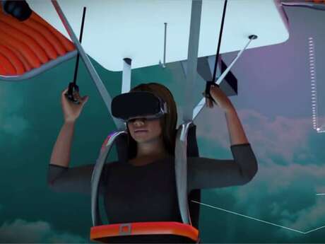 Virtual Reality animatie: Paragliding en speedriding simulator