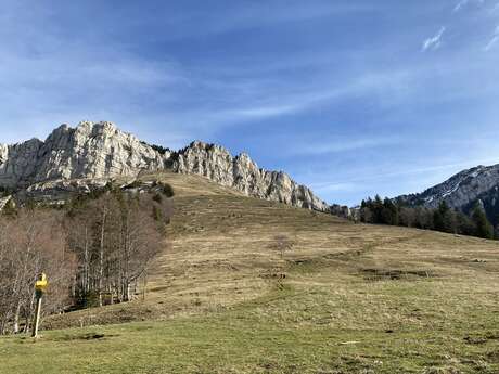 23 - Le Col de Bovinant en trail