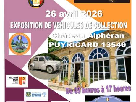 Journée Nationale des Véhicules d'Epoque au Château d'Alphéran