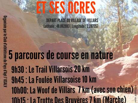 Course du Pays d'Apt - La Villarsoise et ses ocres