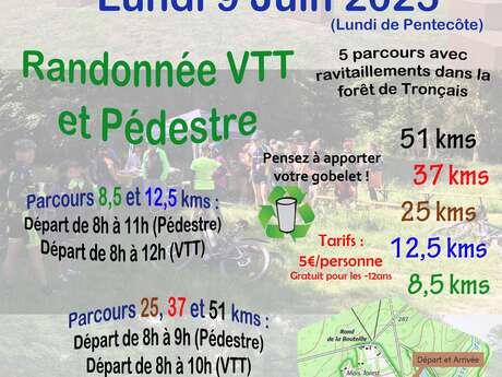 Randonnée pédestre et VTT de l’ASEB