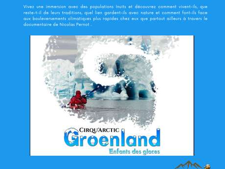 Documentaire "Groenland, enfants des glaces" au Centre Culturel de la Gorge