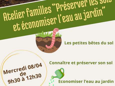 Atelier Jardin "Préserver les sols et économiser l'eau"