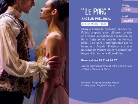 Opéra : "Le Parc" à la Micro-Folie