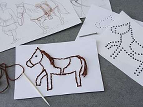 Atelier Cartes à broder