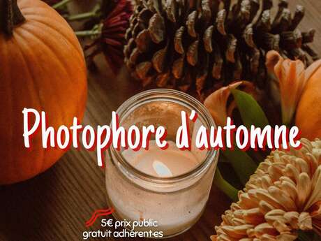 Taller creativo: portavelas otoñal