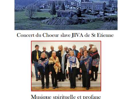 Concert du chœur slave Jiva de St Etienne