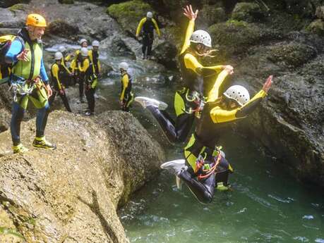 Fresh Rafting : canyoning