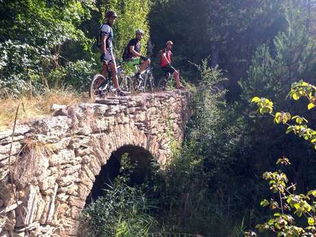 L'aqueduc des Sagnières à VTT (N°4)