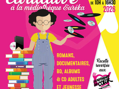 Vente caritative organisée avec les Restos du cœur