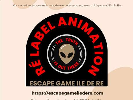 Ré Label Animation - Escape games