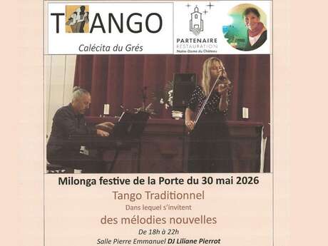 Tango Traditionnel organisé par La Calécita du Grès