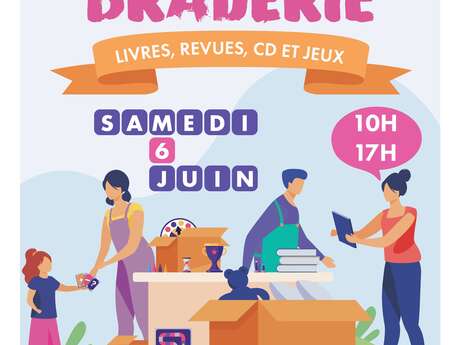 Braderie du service culturel CCQC
