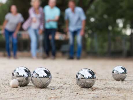 Rencontre amicale de pétanque