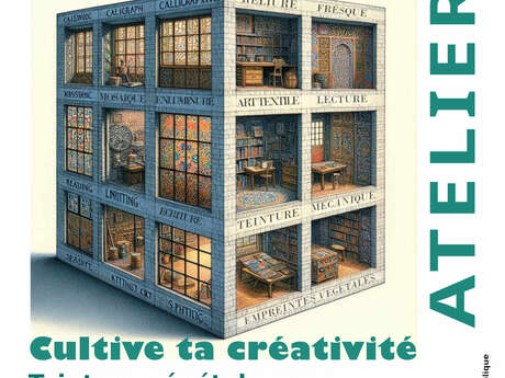 Atelier cultive ta créa grâce à la teinture végétale