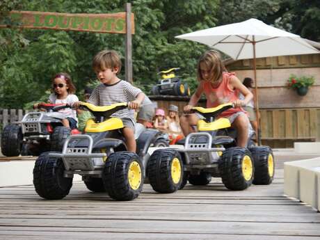 Electric go-kart circuit for children
