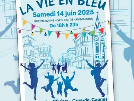 « La Vie en Bleu » au Cros-de-Cagnes