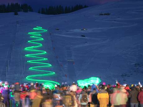 Descente aux flambeaux caritative au profit de l’association Grégory Lemarchal