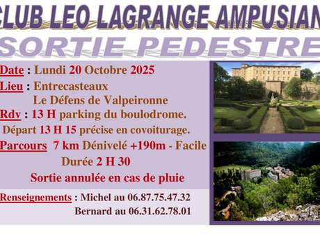 Sortie Pédestre