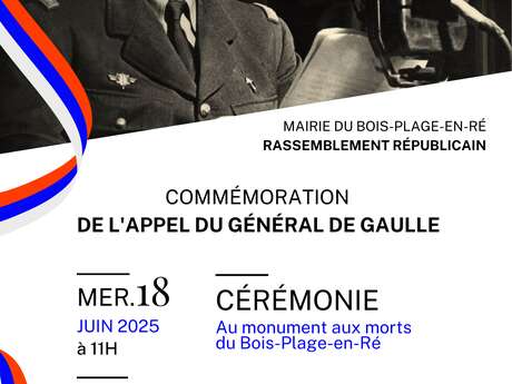 Gedenken an den Aufruf von General de Gaulle