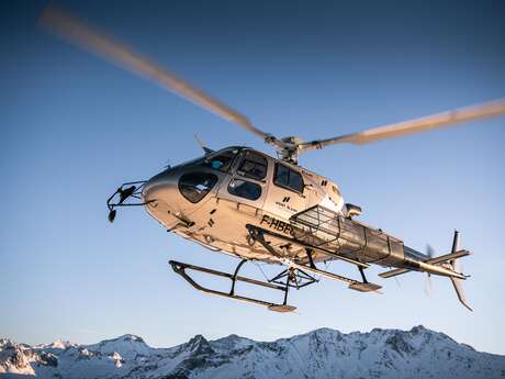 Helicopter ride around Mont Blanc