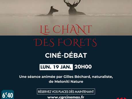 Ciné-débat - LE CHANT DES FORÊTS
