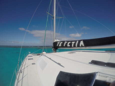 Sortie sunset en catamaran - Te Fetia Charter