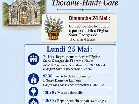 Giornata di pellegrinaggio ND de la Fleur