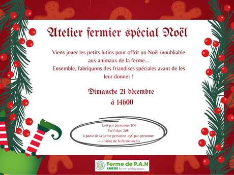 Atelier fermier "Spécial Noël"