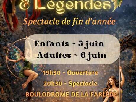Spectacle des élèves Aerial Family Fit