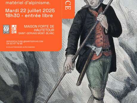 Conférence "La fabuleuse histoire du bâton de Balmat" par Denis Pivot
