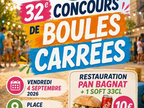 Concours de Boules Carrées - fête patronale de Beaulieu-sur-Mer