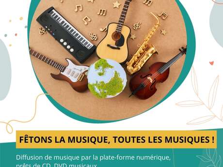 Fête de la musique à la médiathèque