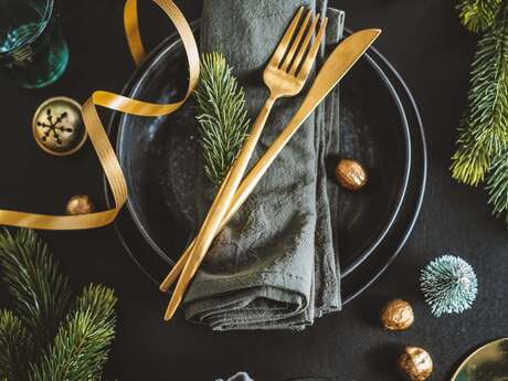 Menu de la Saint Sylvestre au restaurant Le Vieux Moulin