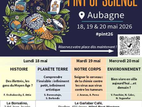 2e édition du Festival Pint of science Aubagne